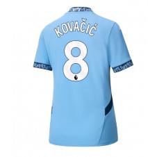 Manchester City Mateo Kovacic #8 Hjemmedrakt Kvinner 2024-25 Kortermet